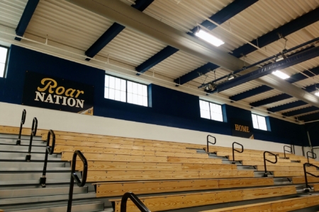 Experiential Graphics for Legacy Middle School's Gym/ Franklin, TN/ 12-Point SignWorks