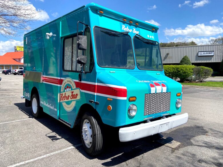 Custom Food Truck Wrap for Retro Sno in Nashville, TN/ 12-PointSignWorks