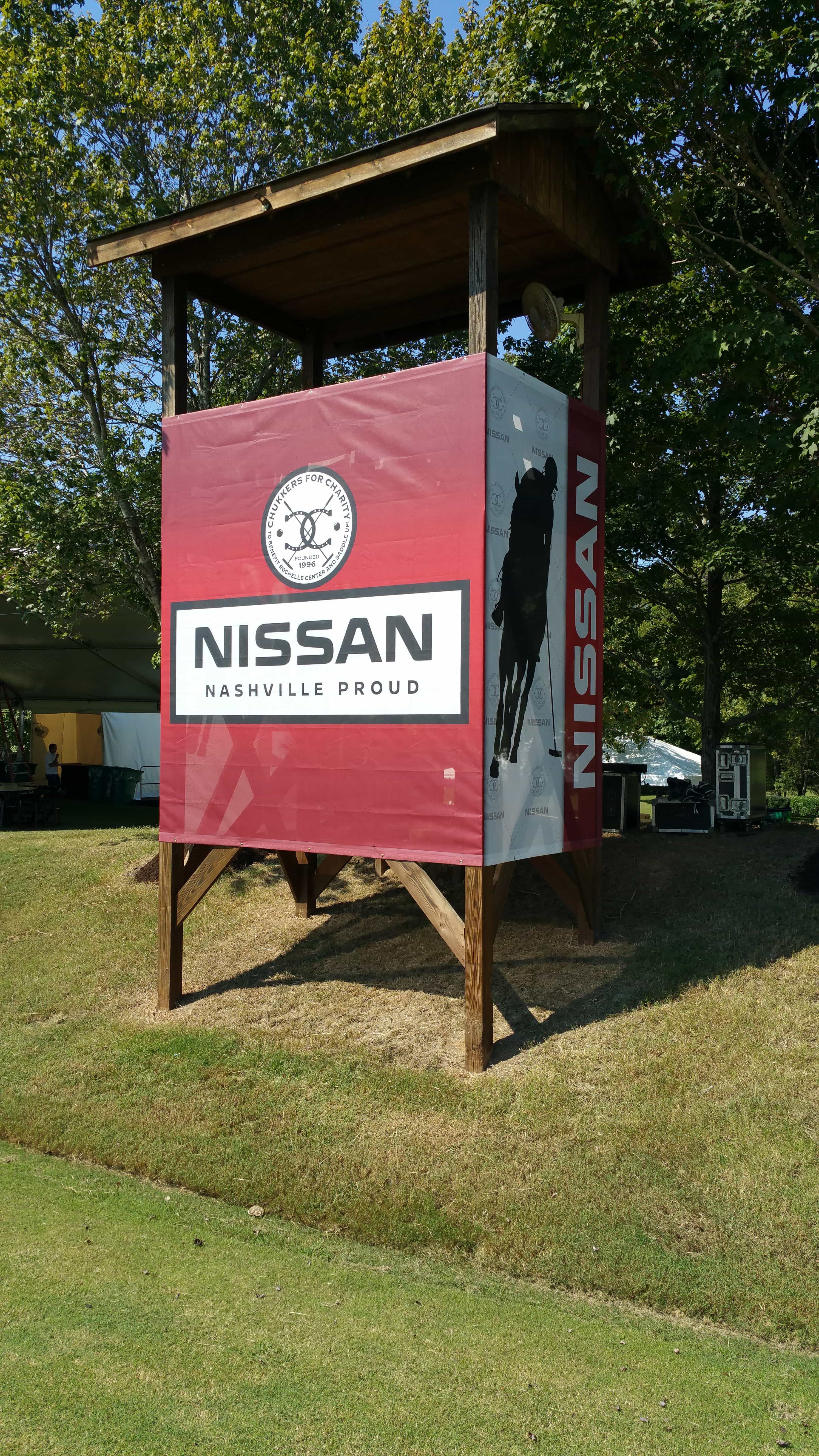 Event signage for Chukkers for Charity. 12-Point SignWorks - Franklin TN