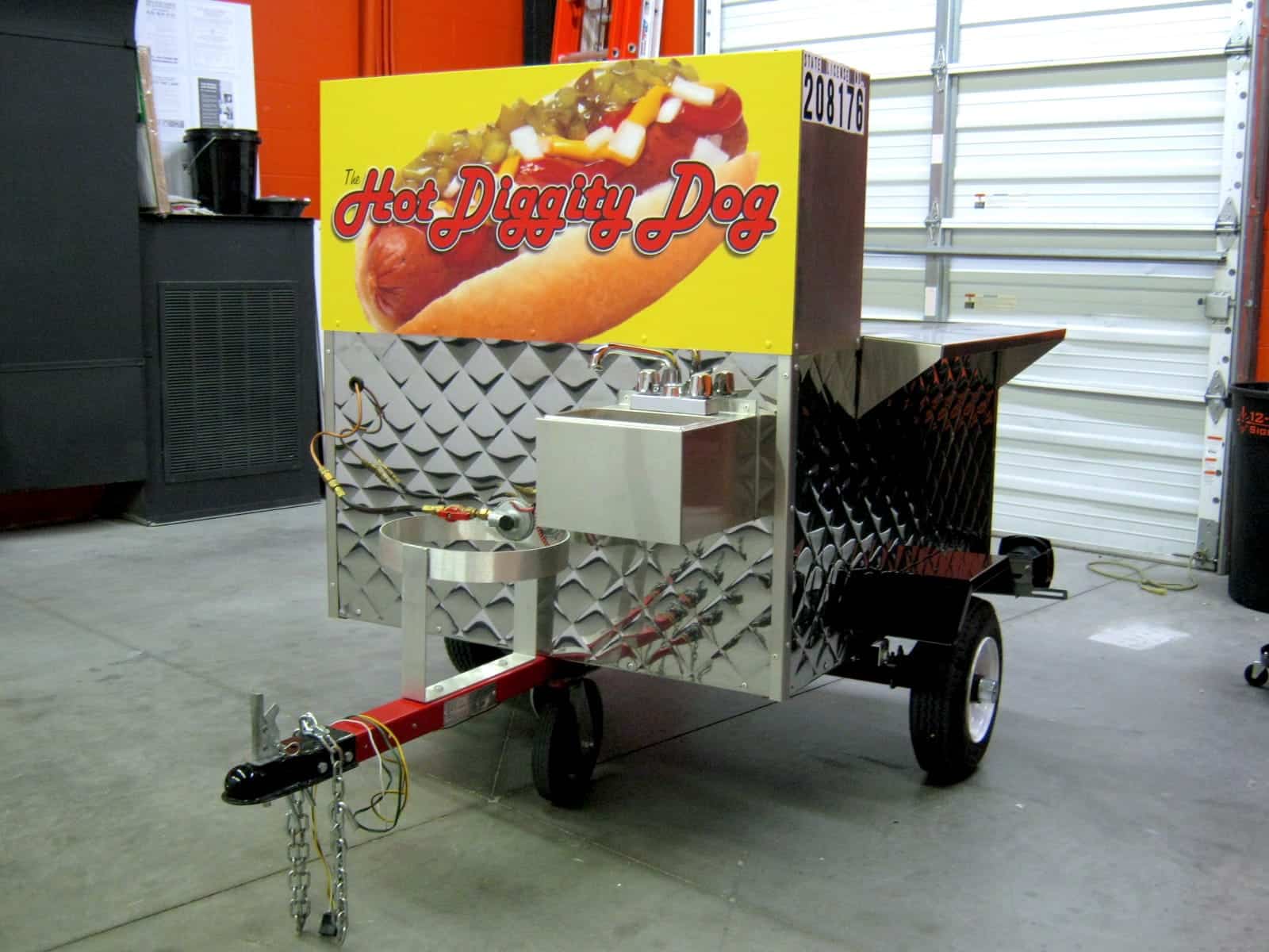 Branding Graphics for Hot Diggity Dog Nashville, TN/ 12-Point SignWorks