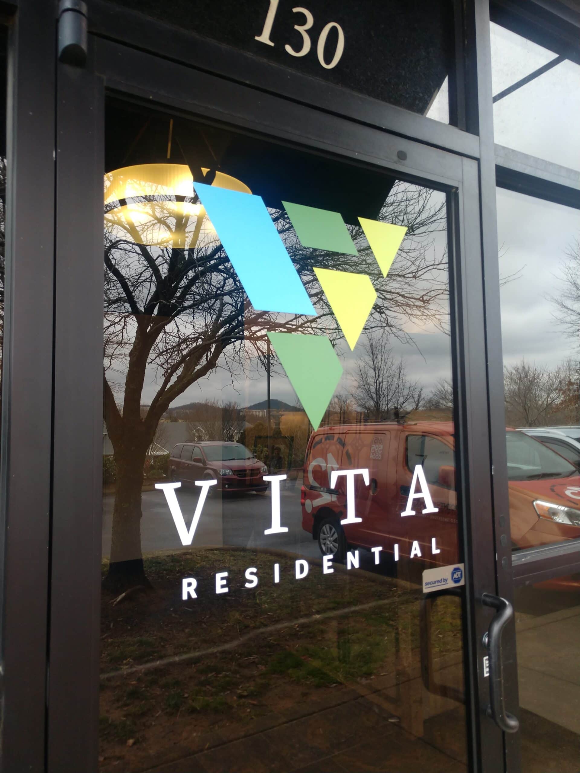 Window Logo Graphic for Vita Residential- Franklin