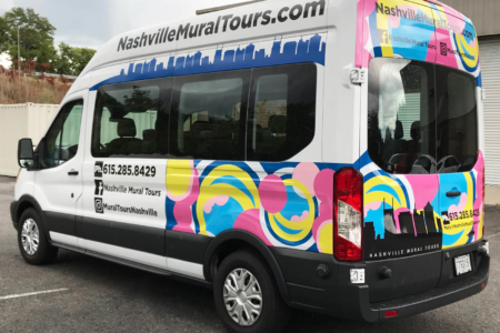 Partial Bus Wrap Fabricated & Installed by 12-Point SignWorks