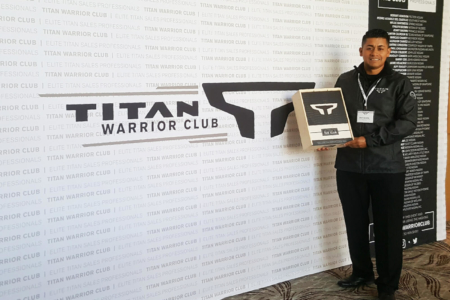 Custom Nissan TITAN Warrior Club Pop-Up Display by 12-Point SignWorks in Franklin, TN.