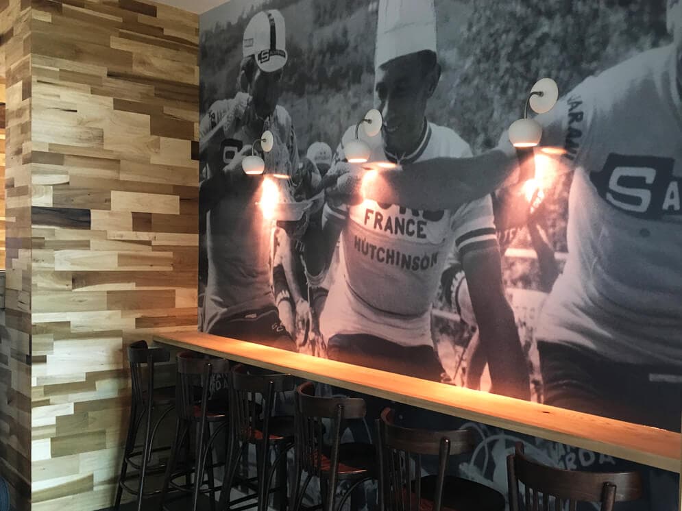 Accent wall mural for Pastaria in Nashville. 12-Point SignWorks - Franklin, TN