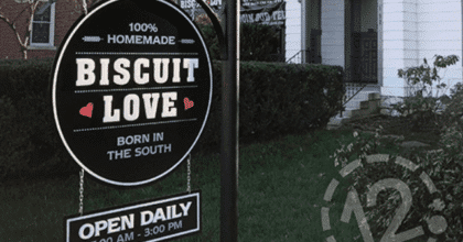 Biscuit Love Signage