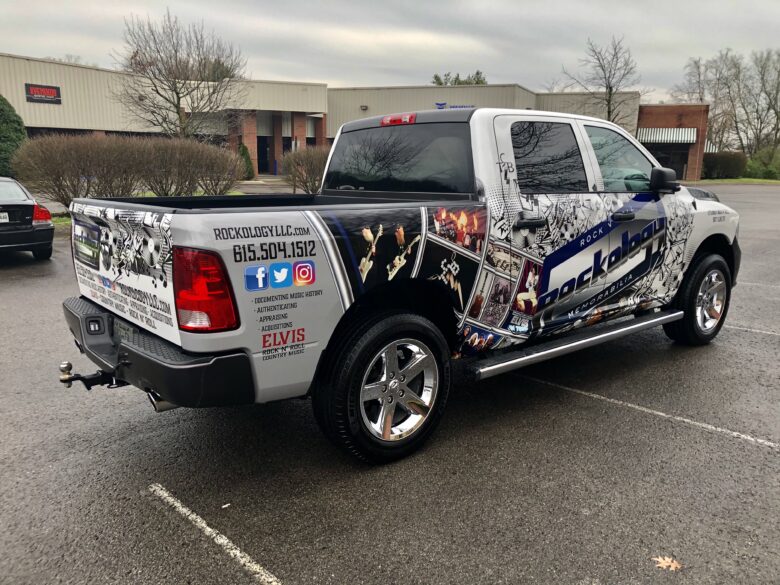 New Truck Wrap for Rockology by 12-Point SignWorks