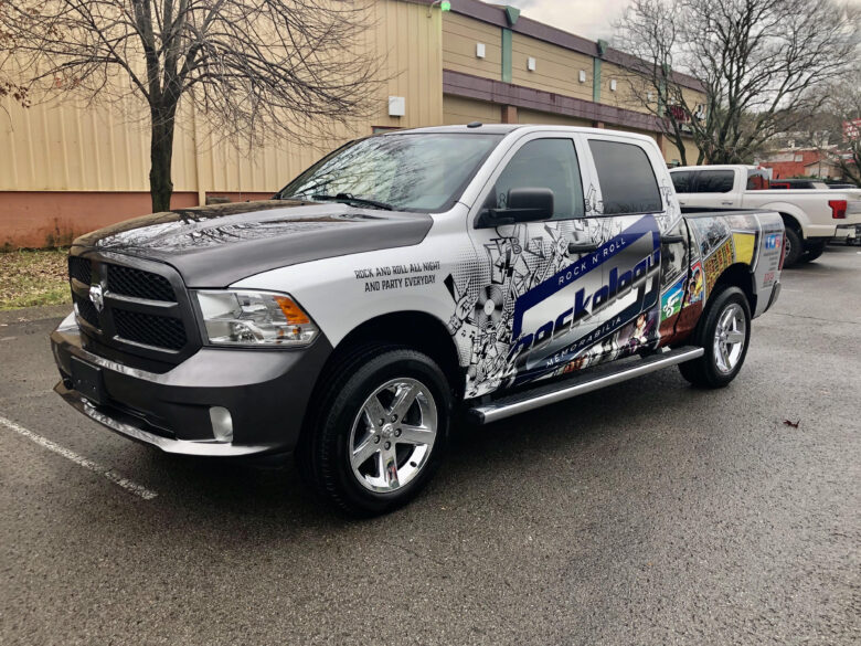 New Truck Wrap for Rockology by 12-Point SignWorks 