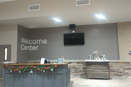 Wall Mural / Experiential Design for WellSpring Christian Church in Spring Hill, TN