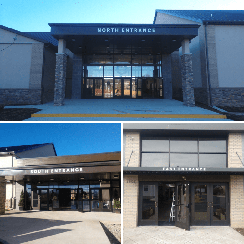 Directional Signage/ Lettering for WellSpring Christian Church