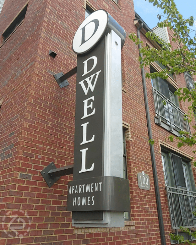 DWELL Signage