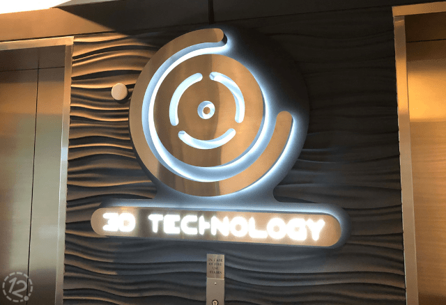 3D Technology Architectural Sign