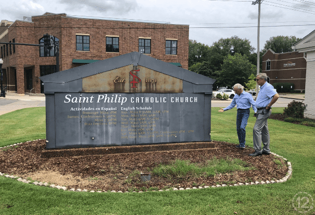 Old St. Philip's Sign