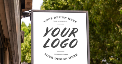 Your Logo Here Sign