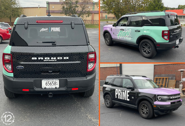 Modagrafics vehicle wrap