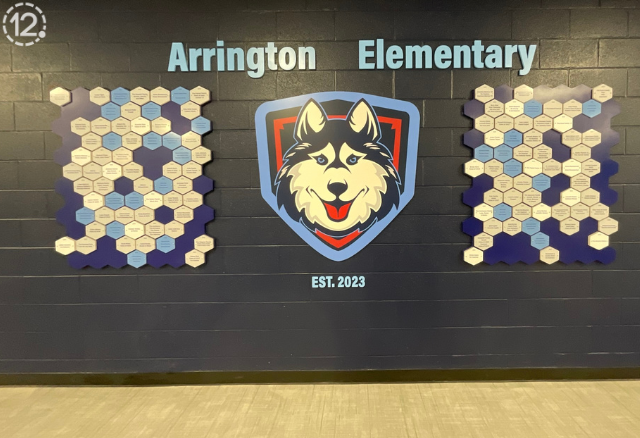 Donor Legacy Mural for Arrington Elementary School