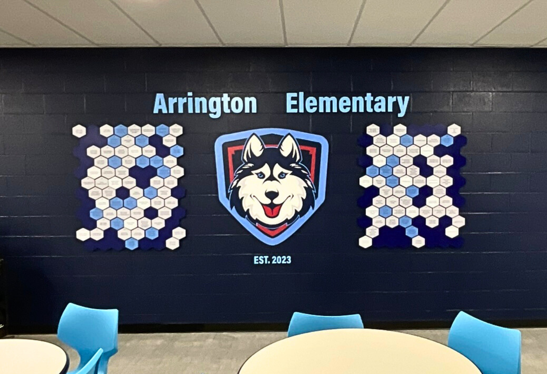 Donor Legacy Mural for Arrington Elementary School