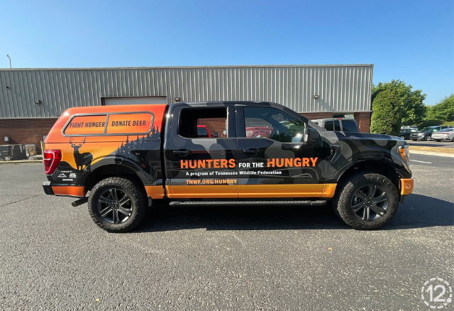 Custom Truck Wrap for the Tennessee Wildlife Federation