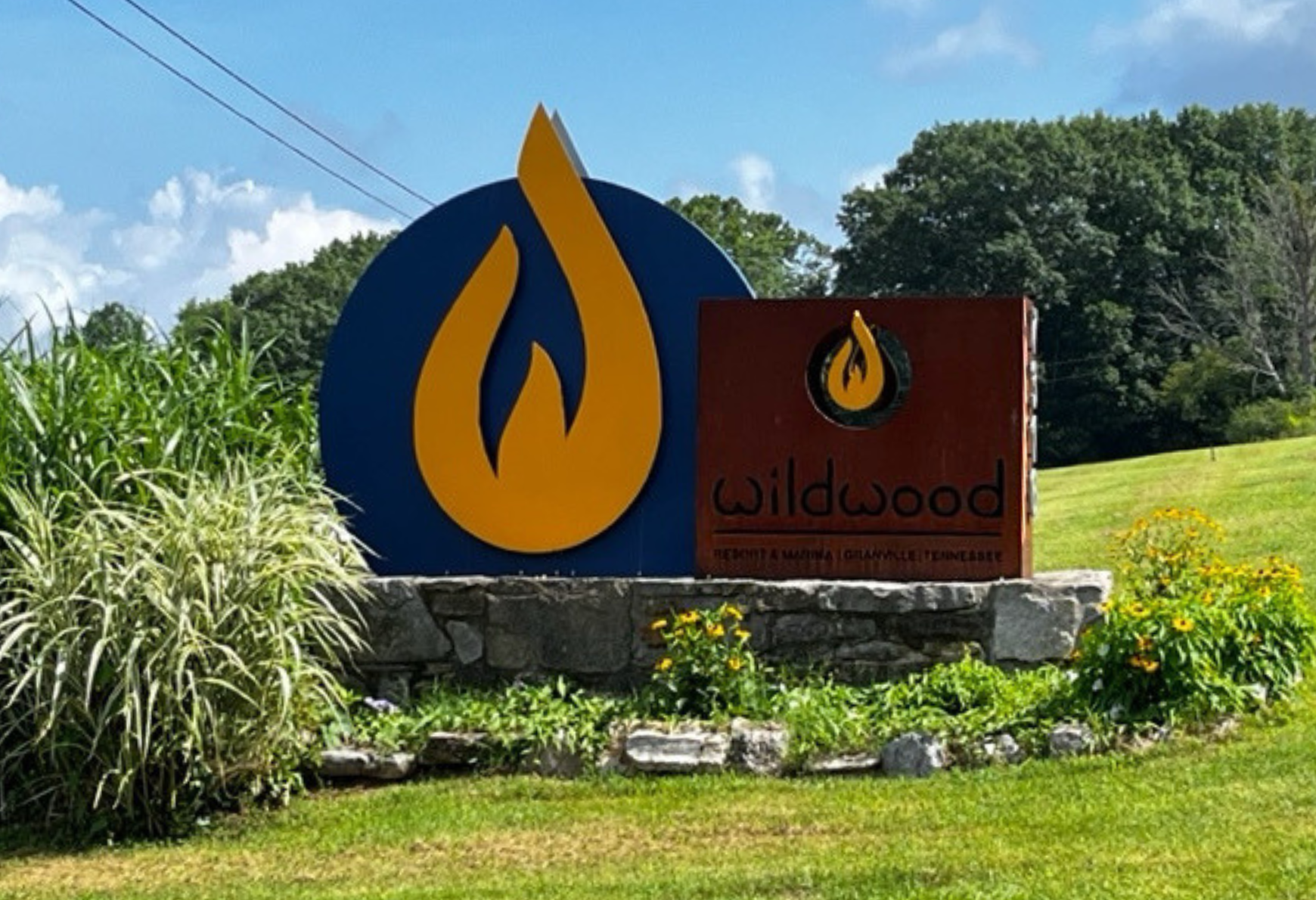monument sign for wildwood